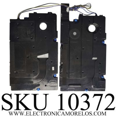 KIT DE BOCINAS PARA TV SAMSUNG / NUMERO DE PARTE BN96-42182B / 6Ω 10W / Q7 FLAT 55" / BN9642182B / MODELO QN75Q7FAMFXZA AA01	
